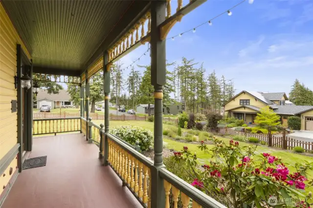 Wrap around deck for sunsets and views