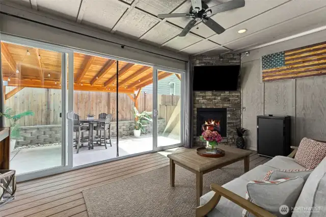 Enclosed Deck