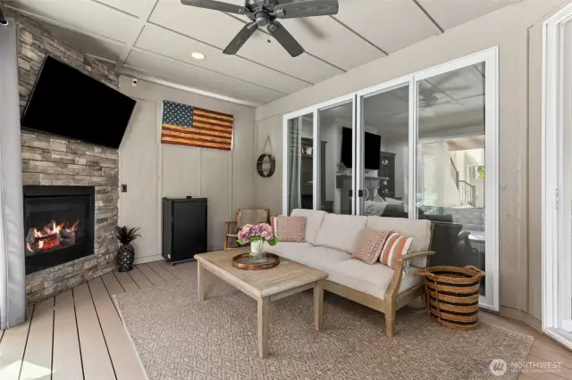 Enclosed Deck