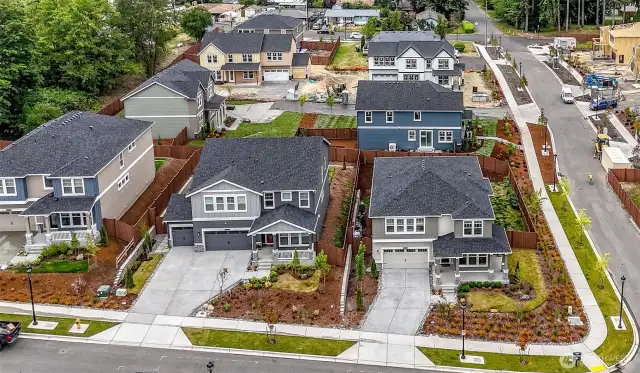 New neighborhood, this home completed 3 months ago.