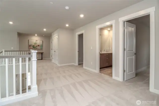 Extra large walkways/hallways