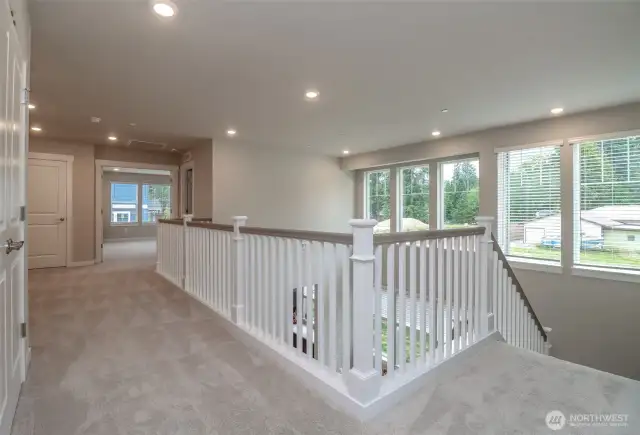 Upstairs landing.