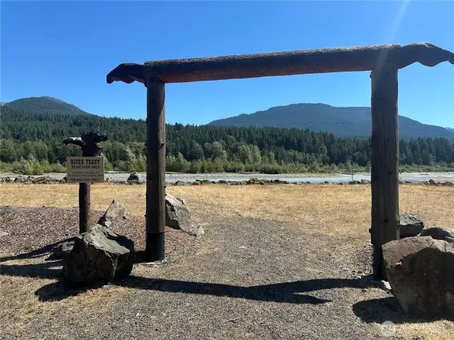 This is the HOA community park area.