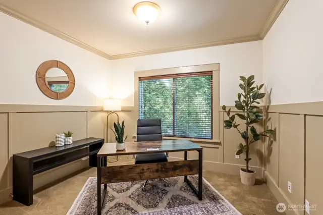 Main floor bedroom or office.