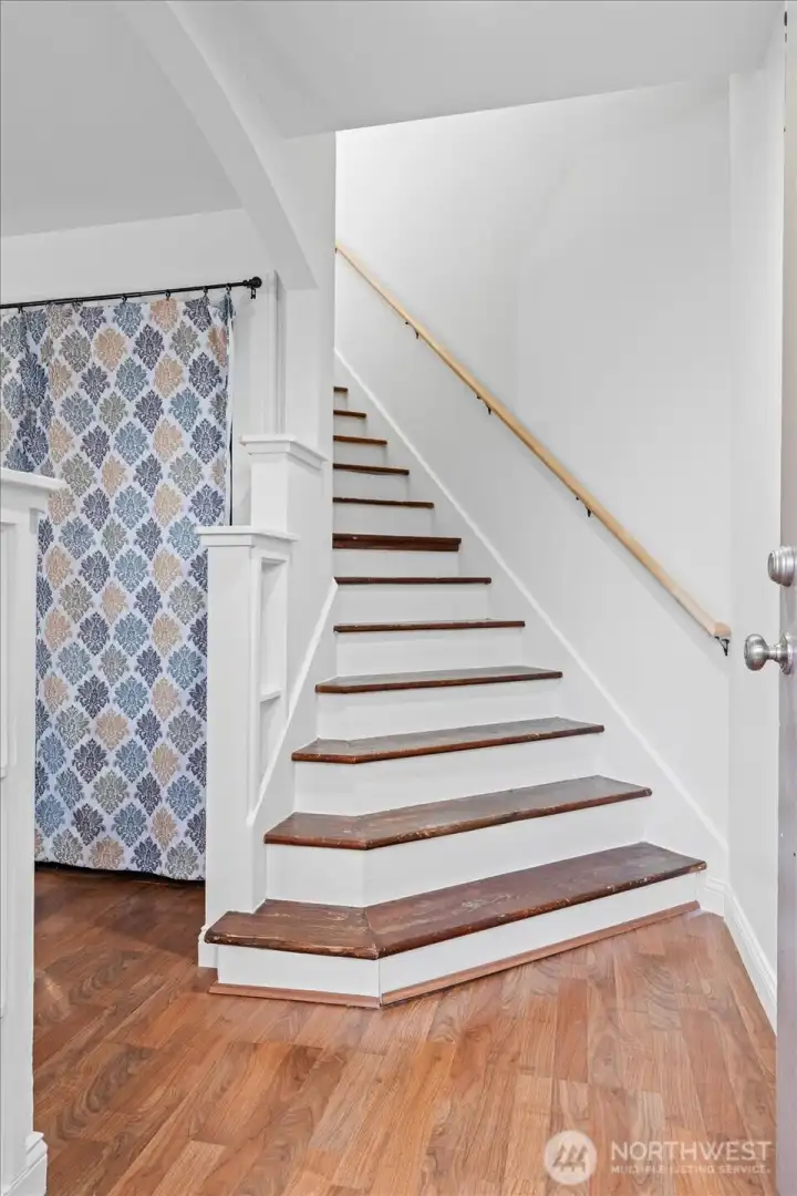 going upstairs