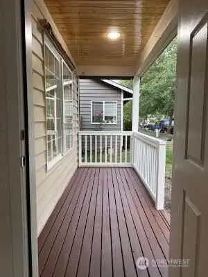 View of front porch street side