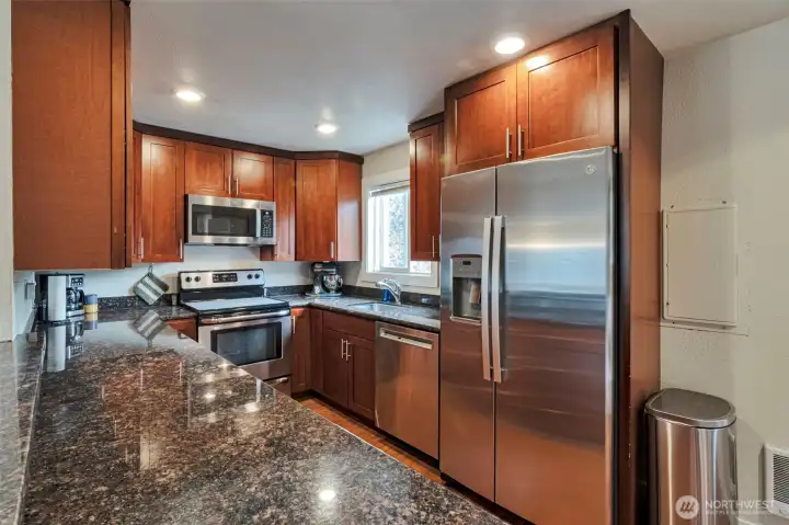Stainless steel appliances