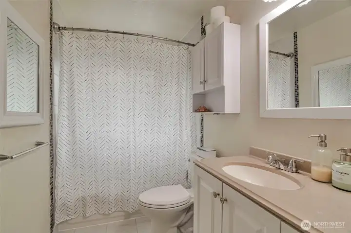 Full bathroom upstairs