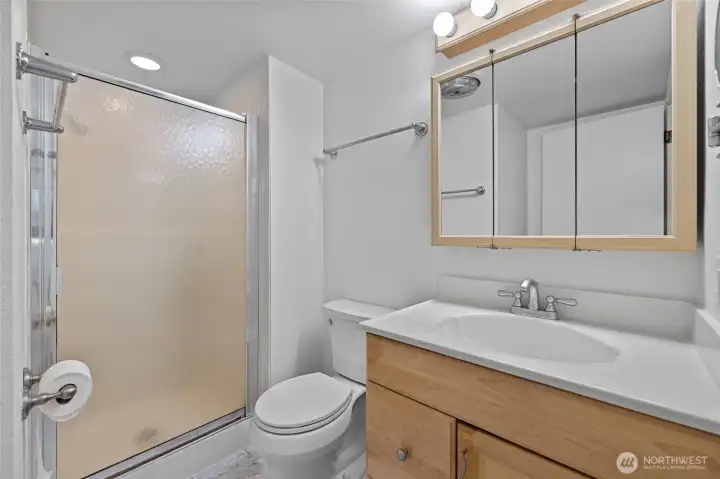 Bathroom off Primary with walk-in shower!