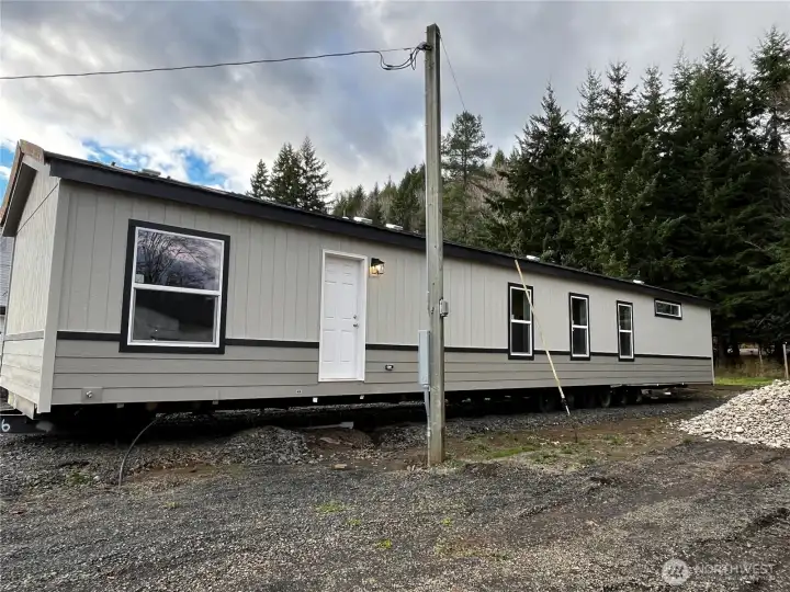 Back of mobile, back steps to be added.