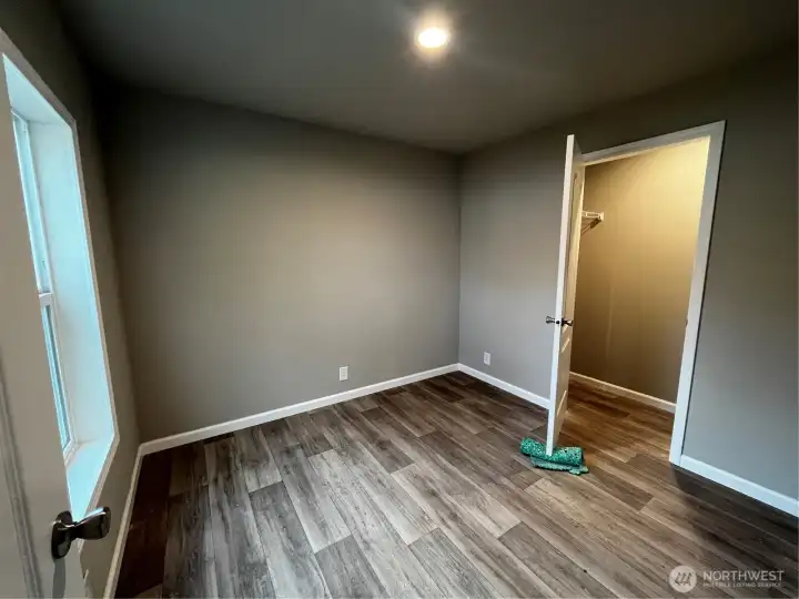 2nd Bedroom with small walk in closet