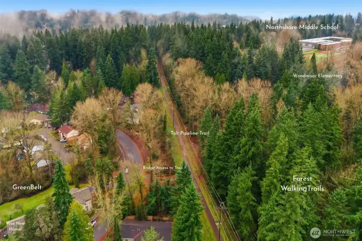 Walkable to Northshore Schools