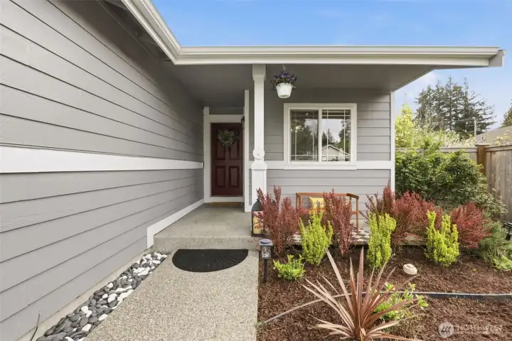 Front entry way