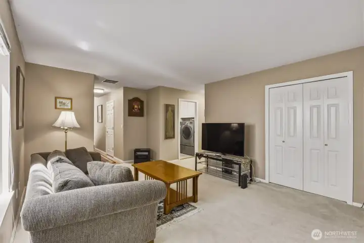 Nice closet space