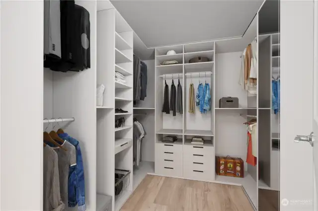 Virtually Staged, how about a California Closet?