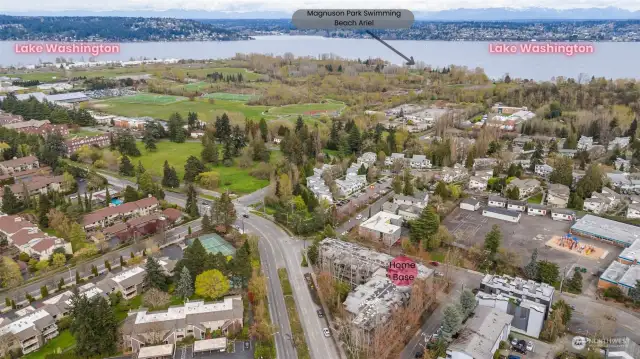 This this Lake Washington?  Wow so close with so many trails.