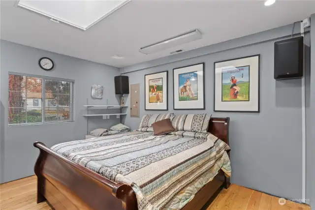 Bedroom on main floor of main house