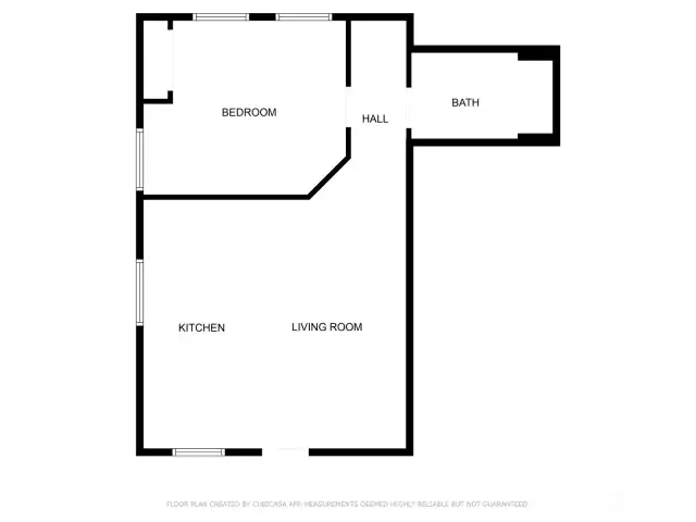 Floorplan of bonus space above garage