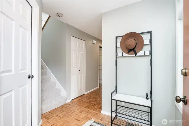 A foyer to greet your guests