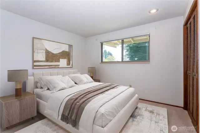 Staged photo, 4th bedroom