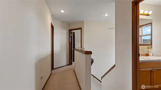 Upstairs hallway