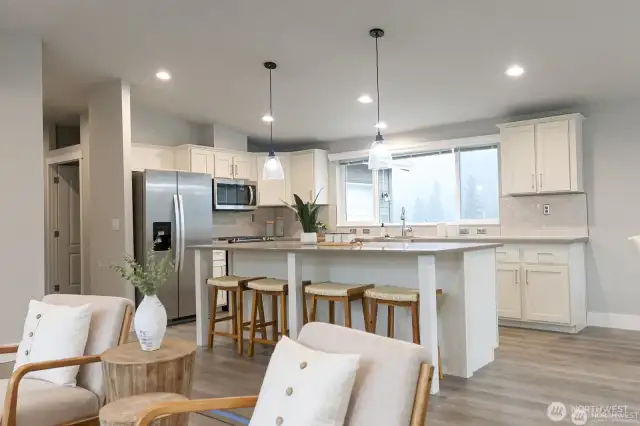 **Photos of the same floor plan but of a different home.