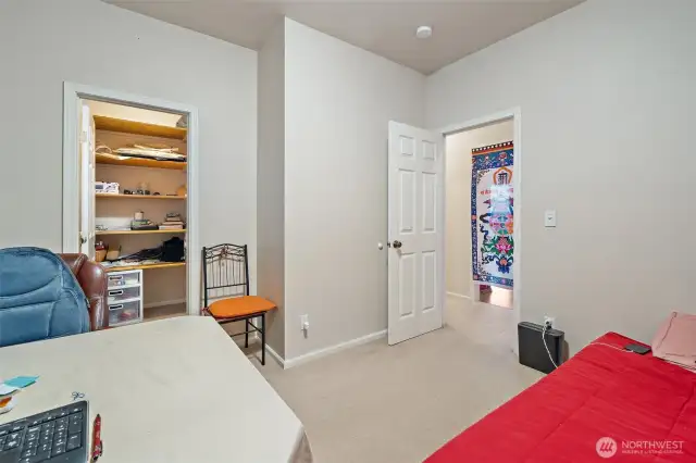 Third bedroom with walk in closet