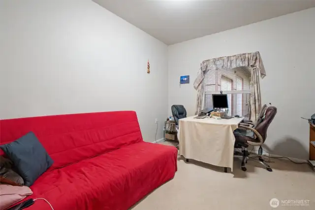 Third bedroom currently being used as an office