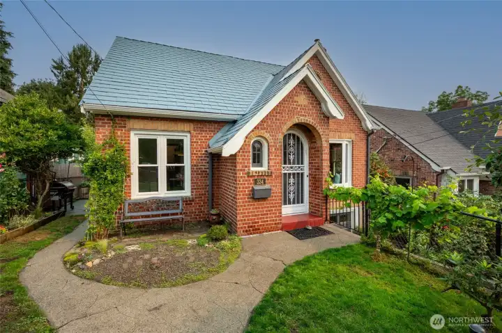Brick Tudor in Tangletown,