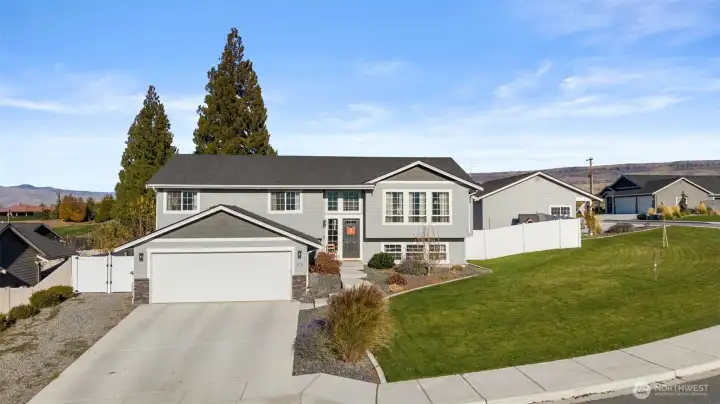 .34 acre with detached garage