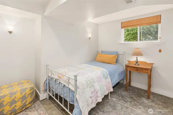 Lower level bedroom