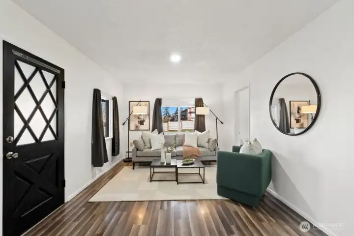 New LED lighting, updated flooring and fresh paint throughout