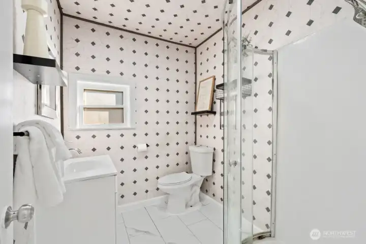 Updated systems including new sewer connection