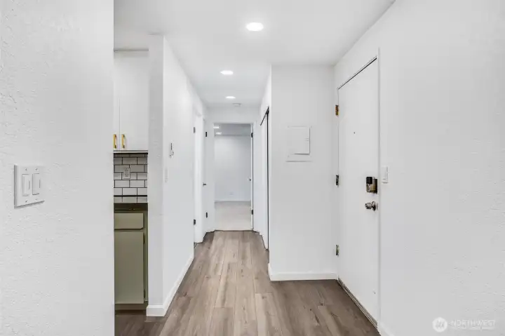 Plenty of in unit storage