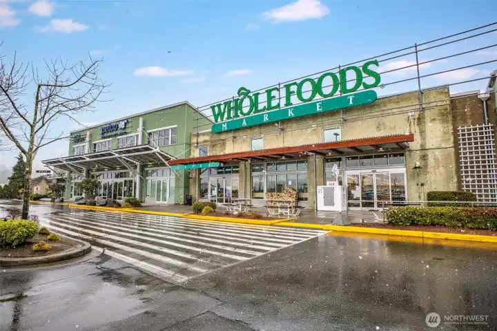 Walking distance to Whole Foods