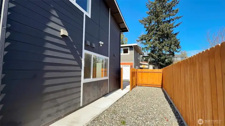 Unit B- Backyard