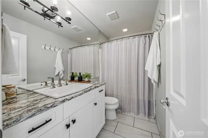 Upstairs Hall Bathroom