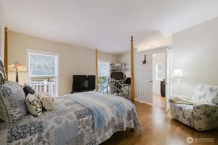 Primary bedroom.