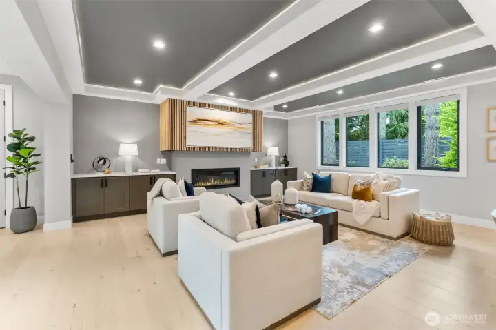 Light & Bright w/Custom Built-Ins