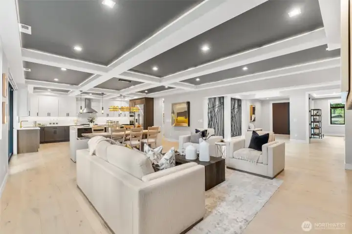 Ceiling Box Detail & Accent Lighting