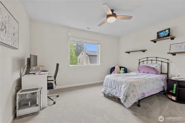 Fourth upstairs bedroom