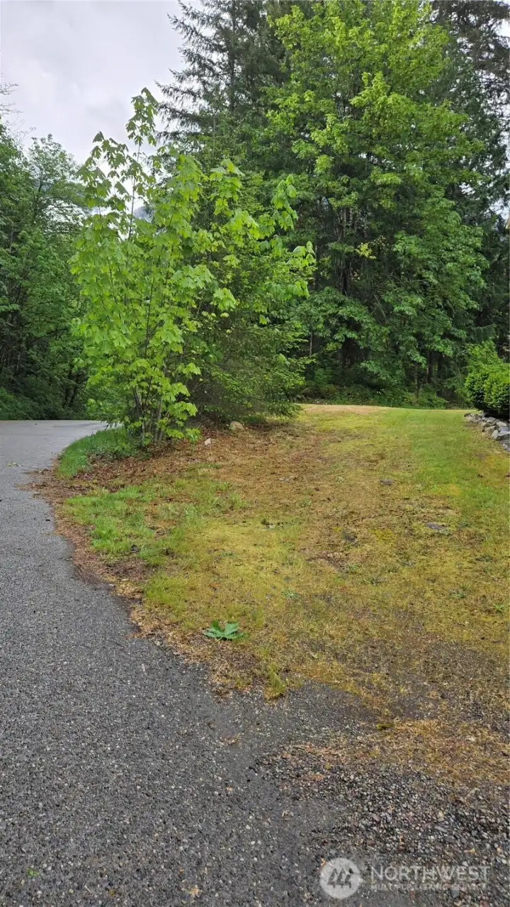 Front of property going south