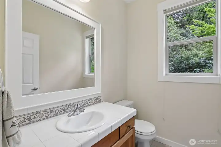 1/2  Bath on Main