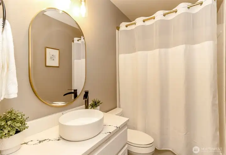 This is the full bathroom downstairs.