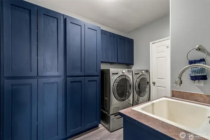 Laundry with Tons of storage
