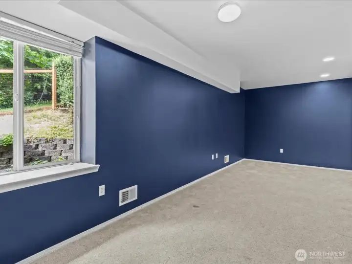 2nd Bedroom with double closets/Lower level