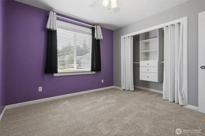 Second of three guest rooms