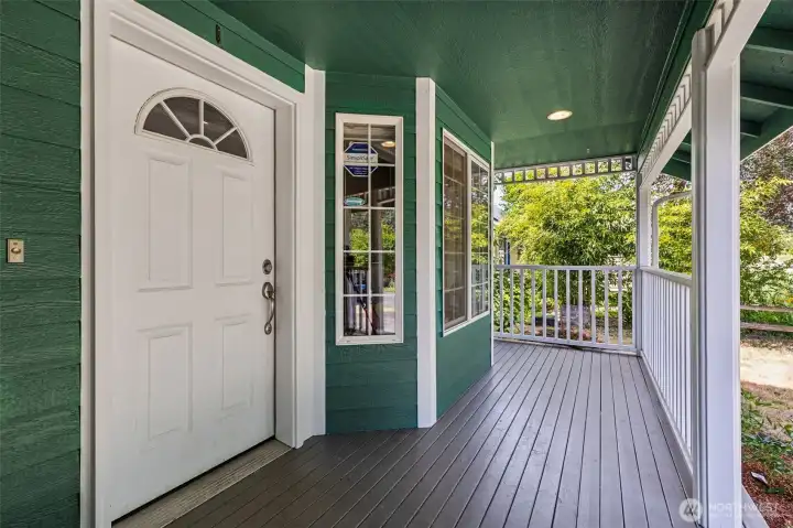 Covered and Cozy Front Porch Covered and Cozy Front Porch