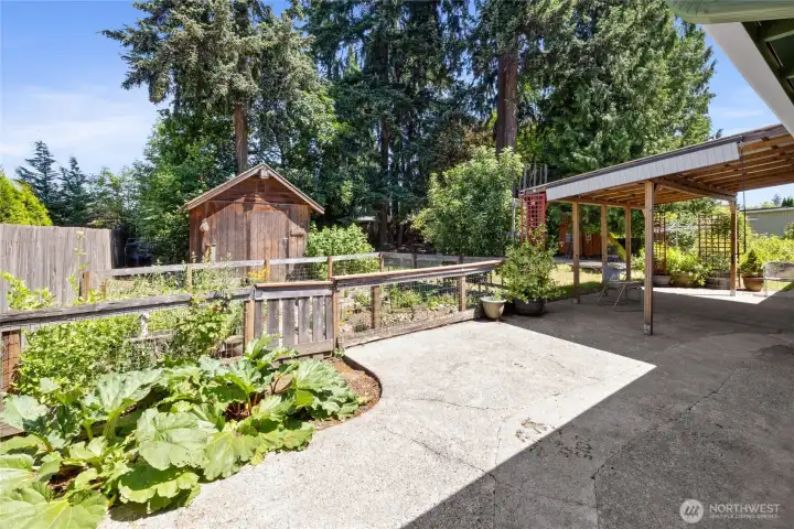 Garden beds for your plants and hobby shed