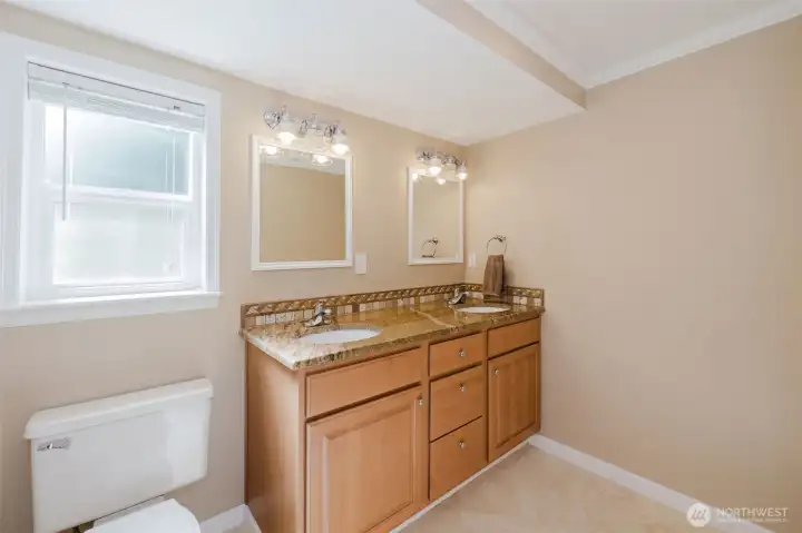 Lower level bathroom Lower level bathroom